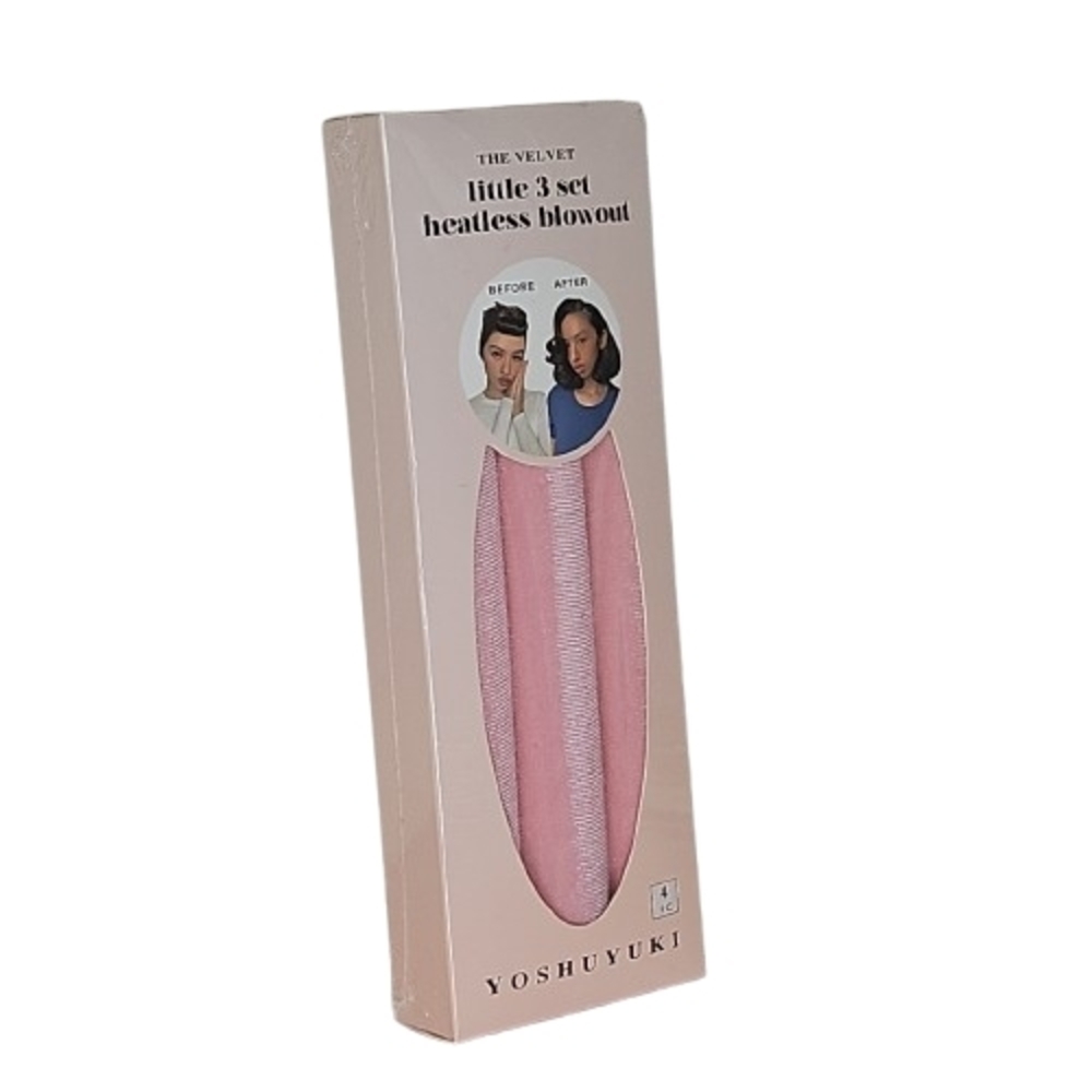 Yoshivuki Pink Heatless Blowout Set